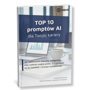 E-book "Top 10 Promptów AI dla Twojej Kariery" - UP Talent
